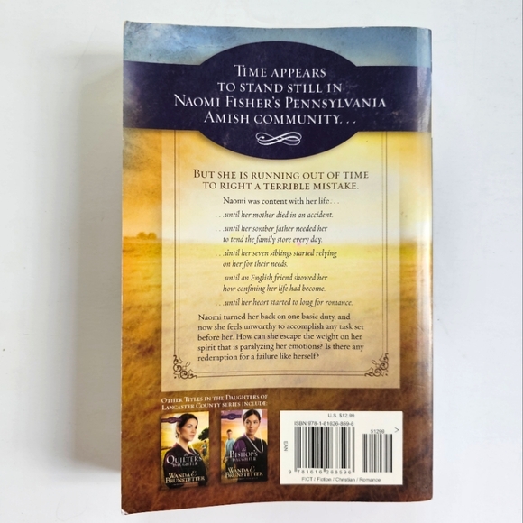 Lot of 4 Amish Books By Wanda Brunstetter, Daughters of Lancaster County - Picture 7 of 14